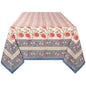 Heir loom 60' x 90' Block Print Tablecloth