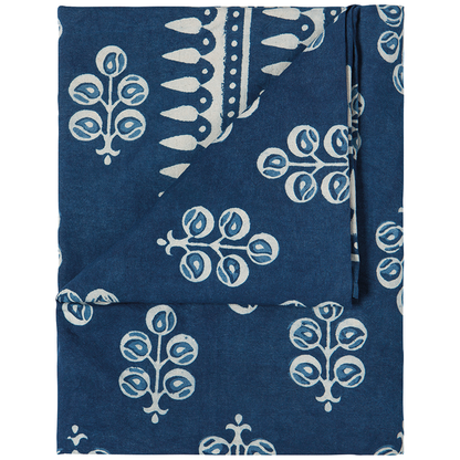 Heir loom 60' x 90' Block Print Tablecloth