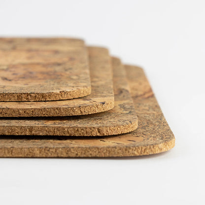 Set of 4 Natural Rectangle Placemats
